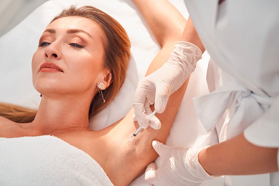 toxine botulique injections botox transpiration excessive pieds the clinic bruxelles expert medecine esthetique belgique greffe de cheveux belgique
